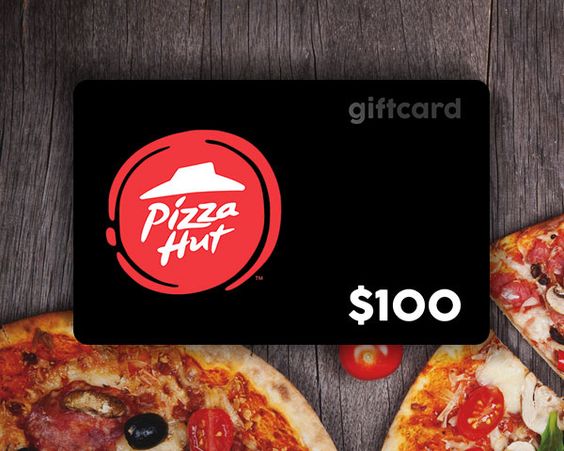 $100 Pizza Hut Gift Card!