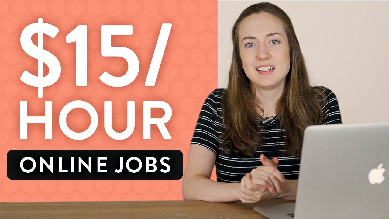 start working from home and up to $15 per hour