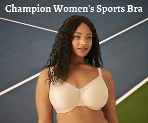 Champion Womens Sports Bra, Curvy Bra, Moderate Support Bra